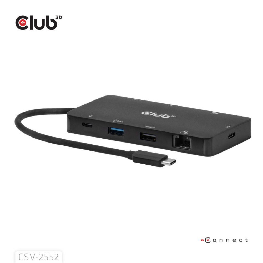 I/O HUB 9IN1 USB-C/100W CSV-2552 CLUB3D I/O HUB 9IN1 USB-C/100W CSV-2552 CLUB3D