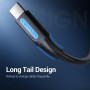 CABLE USB-C TO USB2.0/0.25M BLACK COKBC VENTION