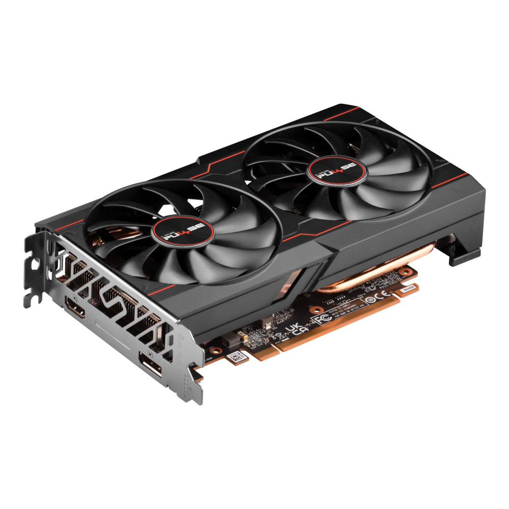 Graphics Card, SAPPHIRE, AMD Radeon RX 6500 XT, 4 GB, GDDR6, PCIE 4.0 4x, Dual Slot Fansink, 1xHDMI, 1xDisplayPort, 11314-07-20G Graphics Card, SAPPHIRE, AMD Radeon RX 6500 XT, 4 GB, GDDR6, PCIE 4.0 4x, Dual Slot Fansink, 1xHDMI, 1xDisplayPort, 11314-07-20G
