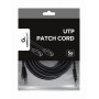 PATCH CABLE CAT5E UTP 5M/BLACK PP12-5M/BK GEMBIRD