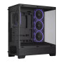 Case, ASUS, ASUS A31 PLUS Case, MidiTower, Case product features Transparent panel, ATX, BTX, MicroATX, MiniITX, Colour Black, A31PLUSTGARGBBLACK