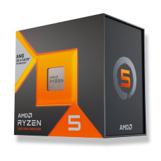 CPU, AMD, Desktop, AMD Ryzen 5, 7500X3D, Raphael AM5, 4000 MHz, Cores 6, 96MB, Socket SAM5, 65 Watts, GPU Radeon, BOX, 100-100001904WOF