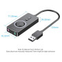 SOUND CARD ADAPTER USB/0.15M CDRBB VENTION