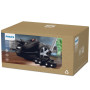 Vacuum Cleaner, PHILIPS, Bagged, 900 Watts, Noise 75 dB, Black, Weight 5.3 kg, XD8122/10
