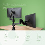 MONITOR ACC ARM CAPARO DUAL/RGOVLCA4TWSI R-GO TOOLS