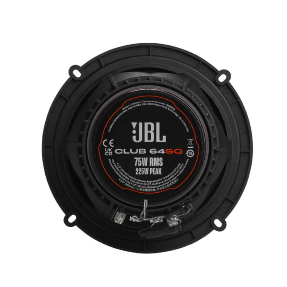 CAR SPEAKERS 6.5 CLUB 64SQ/COAXIAL FLAT JBLSPKCB64SQ JBL CAR SPEAKERS 6.5 CLUB 64SQ/COAXIAL FLAT JBLSPKCB64SQ JBL