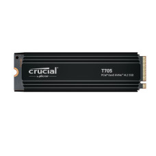 SSD, CRUCIAL, T705, 2TB, M.2, PCIe Gen5, NVMe, Write speed 12700 MBytes/sec, Read speed 14500 MBytes/sec, TBW 1200 TB, CT2000T705SSD5