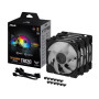 CASE FAN 120MM ARGB BLACK 3IN1/TUF GAMING TR120 ARGB ASUS