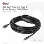CABLE USB-C TO USB 10M/M/F CAC-1538 CLUB3D