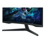 LCD Monitor, SAMSUNG, LS27CG552EUXEN, 27, Gaming/Curved, Panel VA, 2560x1440, 16:9, 165 Hz, Matte, 1 ms, Height adjustable, Colour Black, LS27CG552EUXEN