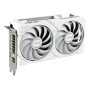 Graphics Card, ASUS, AMD, Radeon RX 9060 XT, 16 GB, GDDR6, PCI Express 5.0, Active, DUAL-RX9060XT-16G-WH
