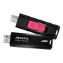 External SSD, ADATA, SC610, 2TB, USB 3.2, Write speed 500 MBytes/sec, Read speed 550 MBytes/sec, SC610-2000G-CBK/RD