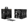 CASE FAN 120MM PURE WINGS 3/PWM HS 3-PACK BL140 BE QUIET