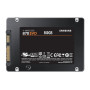 SSD, SAMSUNG, 870 EVO, 500GB, SATA, SATA 3.0, MLC, Write speed 530 MBytes/sec, Read speed 560 MBytes/sec, 2,5, TBW 300 TB, MTBF 1500000 hours, MZ-77E500B/EU