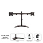 MONITOR ACC DESK MOUNT/10-27 NM-D335DBLACK NEOMOUNTS