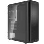Case, ADATA, VALOR AIR PLUS MID, MidiTower, Case product features Transparent panel, ATX, MicroATX, MiniITX, Colour Black, VALORAIRPLUSMTA-BKCWW