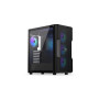 Case, ENDORFY, Regnum 400 ARGB, MidiTower, Case product features Transparent panel, Not included, ATX, MicroATX, MiniITX, Colour Black, EY2A009
