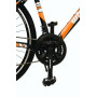 BICYCLE MTB WX300 R:28 F:18/BLACK/ORANGE WHISPER