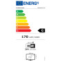 TV Set, LG, 86, 4K/Smart, 3840x2160, Wireless LAN, Bluetooth, webOS, 86NANO81T3A
