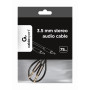 CABLE AUDIO 3.5MM 0.75M/CCAP-444-0.75M GEMBIRD
