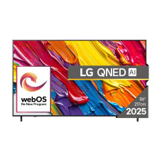 TV Set, LG, 86, 4K/Smart, 3840x2160, Wireless LAN, Bluetooth, webOS, Black, 86QNED82A3B
