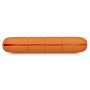 External HDD, LACIE, 2TB, USB-C, Colour Orange, STFR2000403