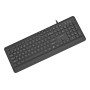 KEYBOARD MULTIMEDIA USB ENG/BLACK KB-MCH-05 GEMBIRD