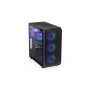 Case, ENDORFY, Arx 700 ARGB, MidiTower, Case product features Transparent panel, Not included, ATX, MicroATX, MiniITX, Colour Black, EY2A013