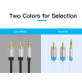 CABLE AUDIO 3.5MM TO 2XRCA/2M BCFBH VENTION