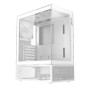 Case, ADATA, INVADER X MINI, MidiTower, Case product features Transparent panel, ATX, MicroATX, MiniITX, Colour White, INVADERXMINIMT-WHCWW