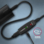 CABLE USB2.0 A-M/A-F ACTIVE/20M ADR-220 AXAGON