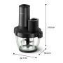 FOOD PROCESSOR CHOPPER/SERIES 5000 HR1507/00 PHILIPS