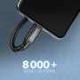 CABLE USB-C EXTENSION 0.5M/BLACK BUCM32-CF05AB AXAGON
