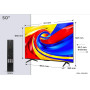 TV Set, TCL, 50 , 4K Ultra HD, 3840 x 2160 pixels, Flat, 16:9, QLED, 50QLED780L