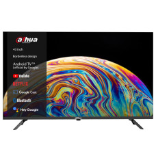 TV Set, DAHUA, 43, Smart, 1920x1080, Android TV, Black, DHI-LTV43-SD200