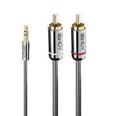 CABLE AUDIO 3.5MM TO PHONO 1M/35333 LINDY
