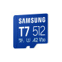 MEMORY MICRO SDXC T7 512GB/V30 MB-MB512T/WW SAMSUNG