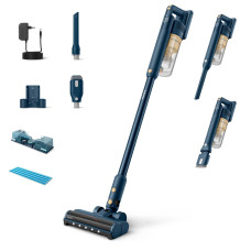 Vacuum Cleaner, PHILIPS, Upright/Cordless/Bagless, Capacity 0.27 l, Noise 84 dB, Blue, Weight 1.4 kg, XC5043/01
