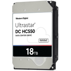 HDD,WESTERN DIGITAL ULTRASTAR,Ultrastar DC HC550,WUH721818ALE6L4,18TB,SATA 3.0,512 MB,7200 rpm,3,5,0F38459