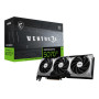 Graphics Card, MSI, NVIDIA GeForce RTX 5070 Ti, 16 GB, GDDR7, 256 bit, PCIE 5.0 16x, Triple slot Fansink, 1xHDMI, 3xDisplayPort, RTX5070TI16GVEN3XOC