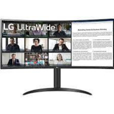 LCD Monitor, LG, 34WR55QC-B, 34, Business/Curved/21 : 9, Panel VA, 3440x1440, 21:9, 100 Hz, 5 ms, 34WR55QC-B
