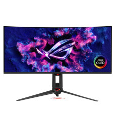 Monitor, ASUS, 34 , 3440 x 1440 pixels, Wide Quad HD, Native aspect ratio 21:9, QD-OLED, Curved, 90LM0CU0-B01971