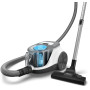 Vacuum Cleaner, PHILIPS, Bagless, 850 Watts, Capacity 1.3 l, Noise 77 dB, Blue/ White, Weight 4 kg, XB2122/09
