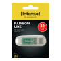 MEMORY DRIVE FLASH USB2 32GB/TRANSPARENT 3502480 INTENSO
