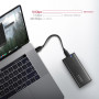 SSD ACC ENCLOSURE M.2 NVME/SATA USB-C EEM2-SB2 AXAGON