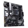Mainboard, ASUS, AMD B450, SAM4, MicroATX, 2xPCI-Express 2.0 1x, 1xPCI-Express 3.0 16x, 1xM.2, Memory DDR4, Memory slots 4, 1x15pin D-sub, 1xDVI, 1xHDMI, 2xAudio-In, 1xAudio-Out, 6xUSB 3.2, 1xPS/2, 1xRJ45, PRIMEB450M-AII