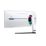 LCD Monitor, SAMSUNG, 57, Gaming/Curved, Swivel, Height adjustable, Tilt, Matte, Panel VA, 7680x2160, 32:9, 240Hz, 1 ms, Speakers, Colour Black / White, LS57CG952NUXEN
