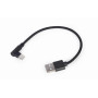 CABLE USB2 TO USB-C ANGLED/CC-USB2-AMCML-0.2M GEMBIRD