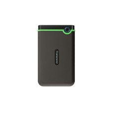External HDD, TRANSCEND, StoreJet, TS4TSJ25M3S, 4TB, USB 3.1, Colour Iron Grey, TS4TSJ25M3S