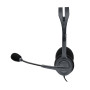 HEADSET STEREO H111/GREY 981-000593 LOGITECH